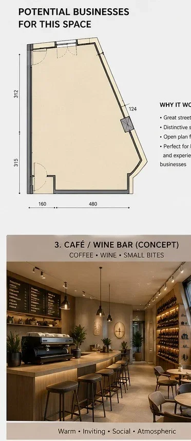 Tirane, jepet me qera dyqan Kati 0, 40 m² 430 €