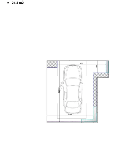 Tirane, shitet garazh | post parkimi 1+1 Kati -2, 20 m² (Rruga Stavri Themeli)