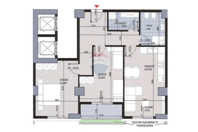 Tirane, shitet apartament , 105 m² (Ish Fusha e Aviacionit)