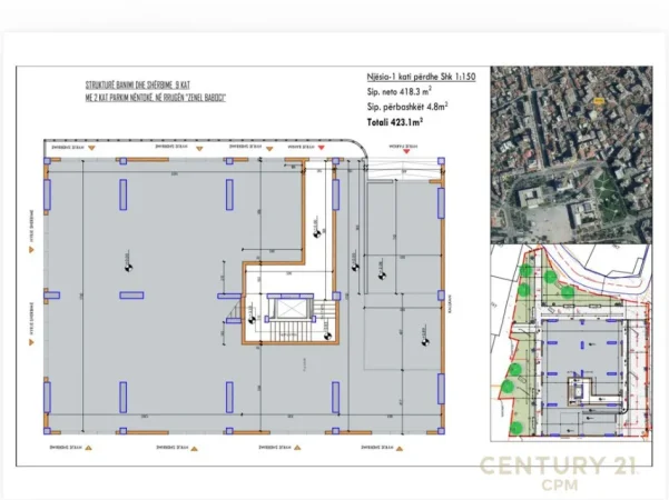Tirane, shitet ambjent biznesi Kati 0, 423 m² 1.396.000 € 