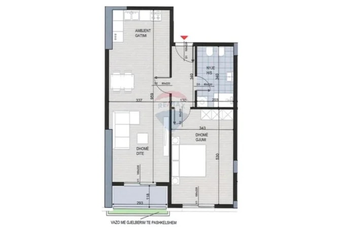 Tirane, shitet apartament , 93 m² (Ish Fusha e Aviacionit)