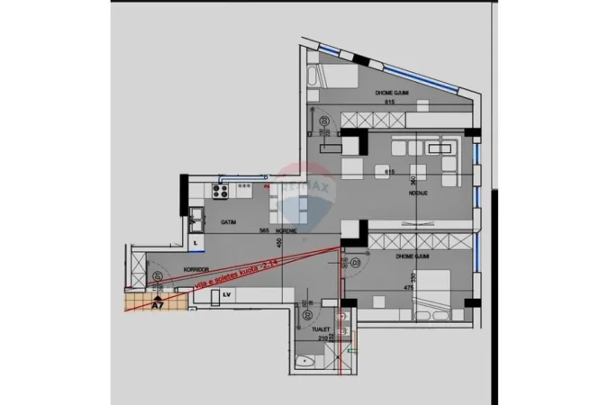 Tirane, shitet apartament , 114 m² 205.000 € 