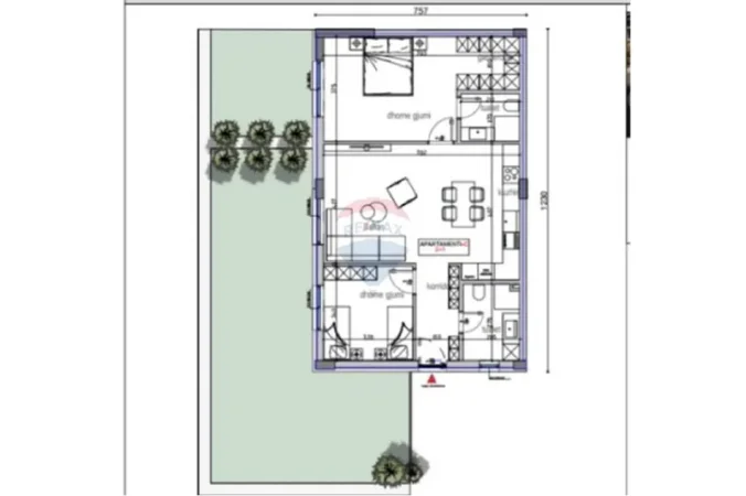 Tirane, shitet apartament , 102 m² 237.600 € 