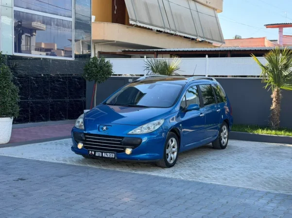 Fier, shes makine OKAZION-PEUGEOT 307SW-2.0 DIESEL-AUTOMATIK PANORAMA-XHAMA TE ZINJ- Nafte, blu automatik Kondicioner 275.000 km 2.300 €