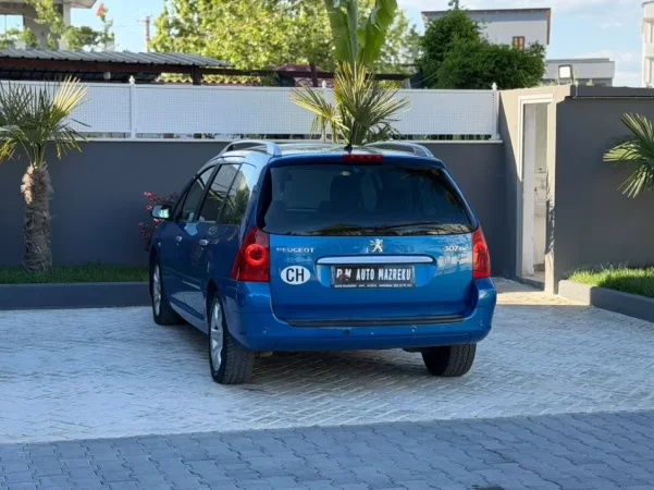 Fier, shes makine OKAZION-PEUGEOT 307SW-2.0 DIESEL-AUTOMATIK PANORAMA-XHAMA TE ZINJ- Nafte, blu automatik Kondicioner 275.000 km 2.300 €