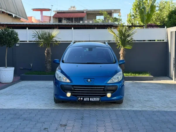 Fier, shes makine OKAZION-PEUGEOT 307SW-2.0 DIESEL-AUTOMATIK PANORAMA-XHAMA TE ZINJ- Nafte, blu automatik Kondicioner 275.000 km 2.300 €