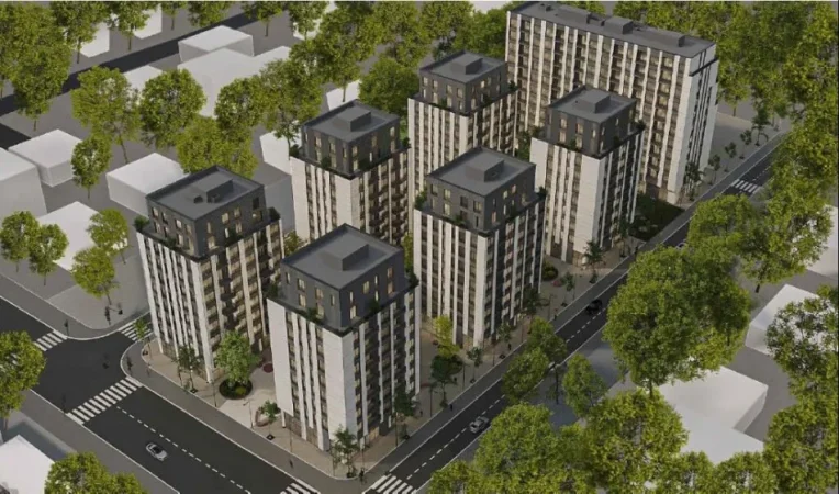 Tirane, shitet apartament 2+1 , 100 m² 165.300 € (5 Maji)