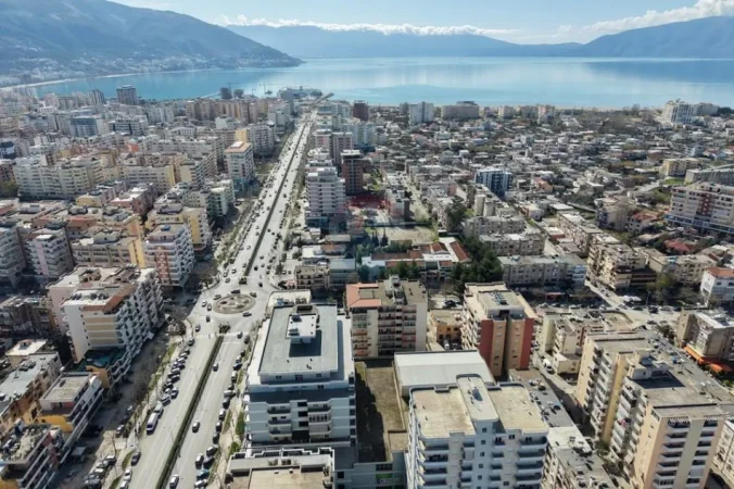 Vlore, shitet apartament 1+1+Ballkon Kati 12, 88 m² 114.400 € (Rruga Gjergj Kastrioti (Transballkanike), Vlorë)