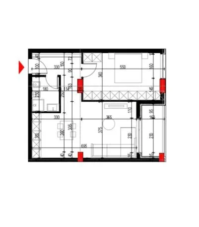 Tirane, shitet apartament 1+1 Kati 1, 75 m² 89.500 € (Paskuqan)