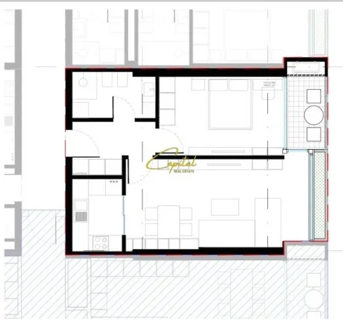 Tirane, shitet apartament 1+1 Kati 6, 79 m² 160.000 € (KOMPLEKSI LION PARK 2)