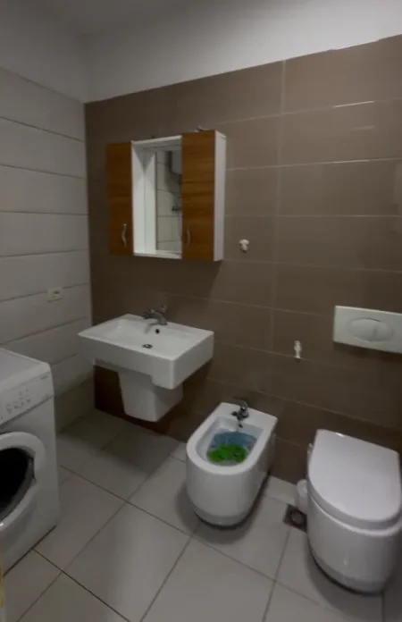 Tirane, jepet me qera apartament 1+1 Kati 4, 65 m² 600 € (Komuna e Parisit)
