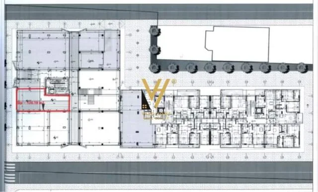Tirane, shitet dyqan Kati 0, 64 m² 95.000 Euro (kamez)