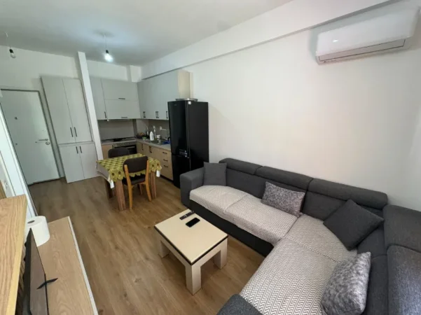 Tirane, jepet me qera apartament 1+1 Kati 1, 