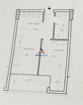 Tirane, shitet apartament 1+1+Ballkon Kati 7, 75 m² 90.600 € 