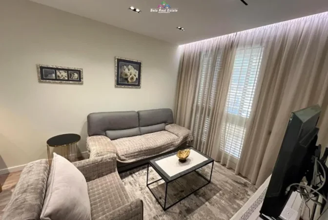 Tirane, jepet me qera apartament 1+1+Ballkon Kati 11, 65 m² 870 € (qender)