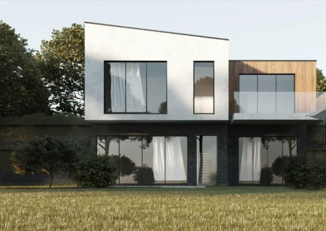 SHITET: VILË në 📍Mullet ( Res. Green Field) Nd: 203m² & 386m² Truall ( 5 Dhoma Total)🌞