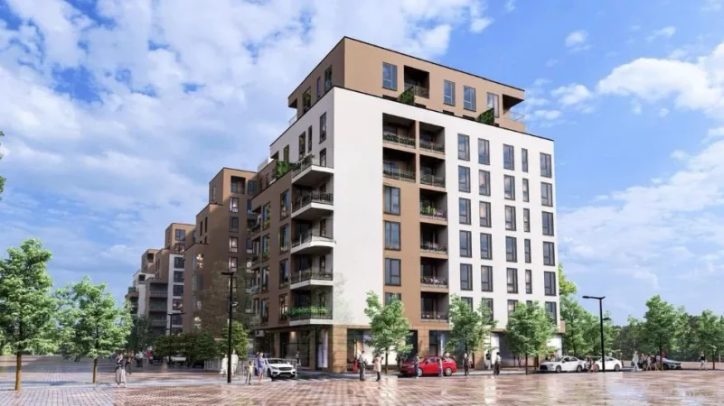 Tirane, shitet 2+1+Ballkon Kati 3, 92 m² 75.500 € (Valentino 4, Kamëz)