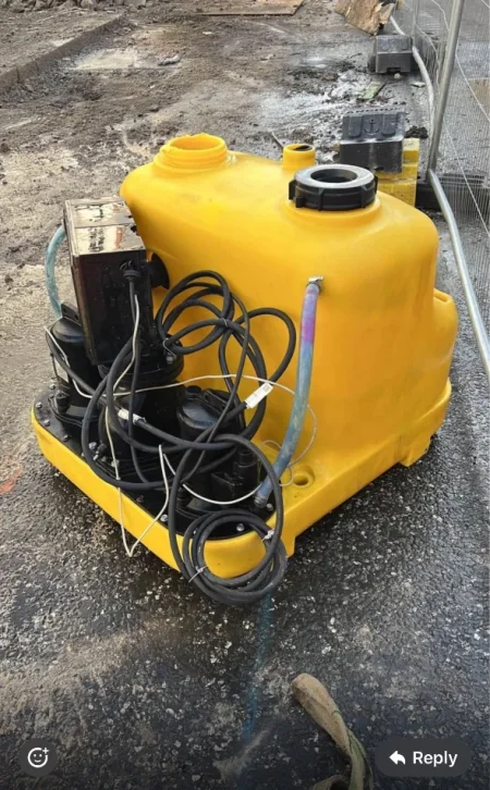 Tirane, shes Elektromotor Pomp 3 fazorshe sistem Riciklimi Tualeti
