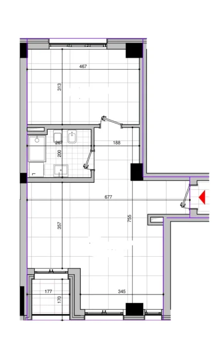 Tirane, shitet apartament 1+1 Kati 2, 79 m² 180.000 € (Bulevardi I Ri)