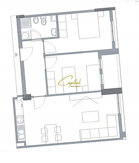Tirane, jepet me qera ambjent biznesi Kati 2, 94 m² 400 € (5 MAJI)