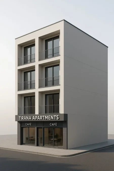 Tirane, jepet me qera ambjent biznesi Kati 4, 600 m² 4.000 € (XHENFIZE KEKO)