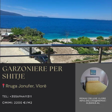 Vlore, shitet garsonier 1+1 Kati 3, 38 m² (Jonufer, Vlore)