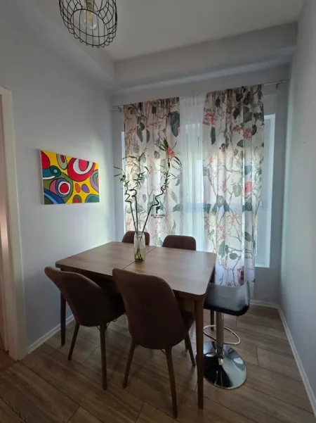 Tirane, jepet me qera apartament 1+1 Kati 5, 50 m² 450 € (ALI DEMI)