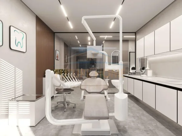 Tirane, jepet me qera ambjent biznesi Kati 2, 93 m² 950 € (Kompleksi Aura)