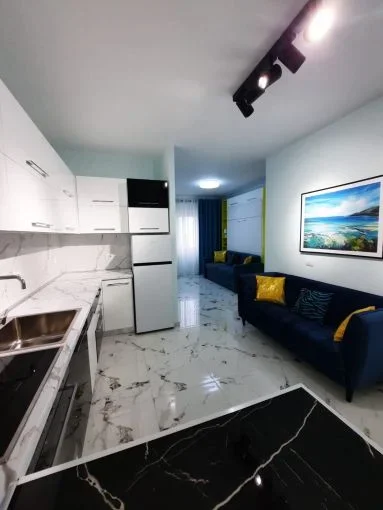 Tirane, jepet me qera apartament Kati 5, 43 m² 450 € (Rruga Don Bosko)