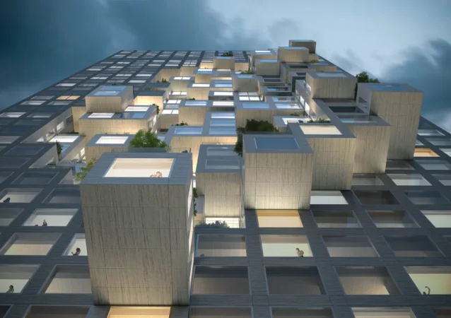 Tirane, jepet me qera ambjent biznesi Kati 20, 147 m² 2.500 € (Downtown One)