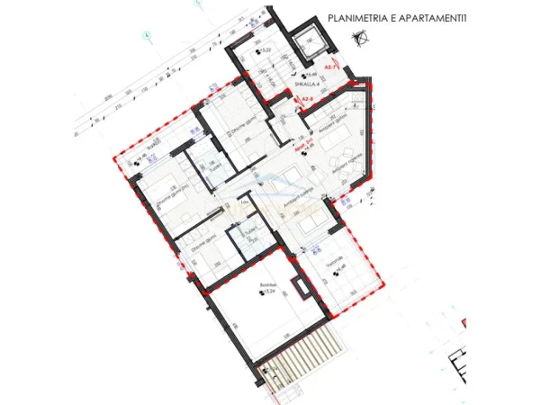 Tirane, shitet apartament 1+1 Kati 1, 144 m² 246.600 € 