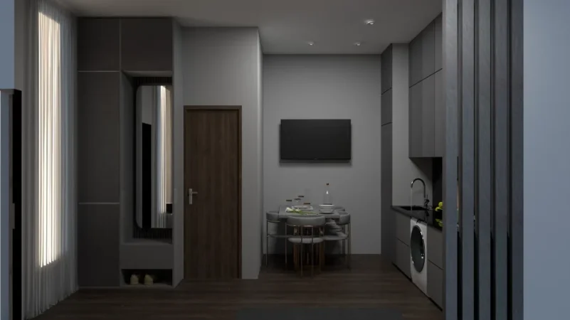 Vlore - Lungomare, shitet garsonier 1+1 Kati 0, 32 m² 70.000 € (Lungomare, Vija e dyte tek Rira, Vlore)