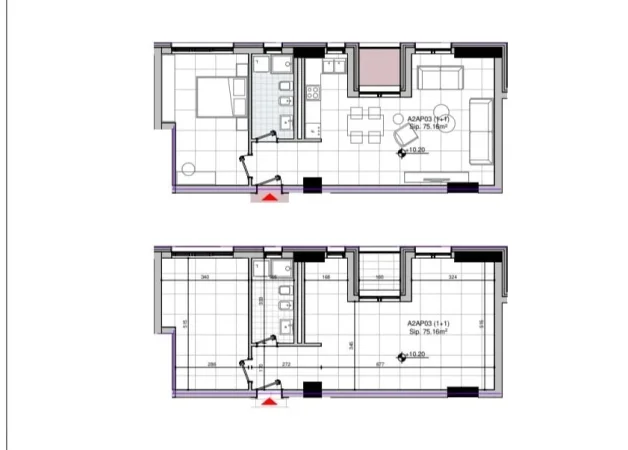 Tirane, shitet apartament 1+1+Aneks+Ballkon Kati 2, 90 m² 205.344 € (bulevardi i ri)