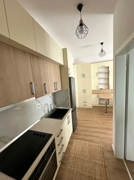Tirane, jepet me qera apartament 1+1 Kati 2, 50 m² 450 € (Ali Demi)
