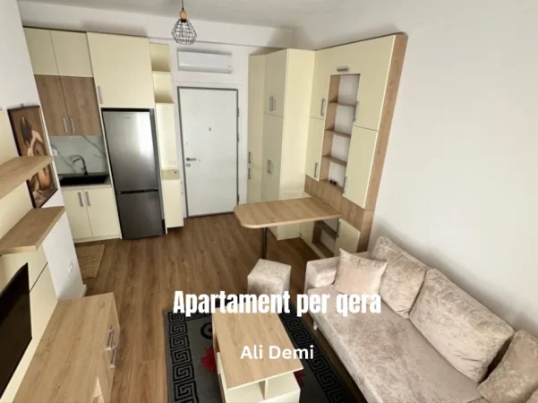 Tirane, jepet me qera apartament 1+1 Kati 2, 50 m² 450 € (Ali Demi)