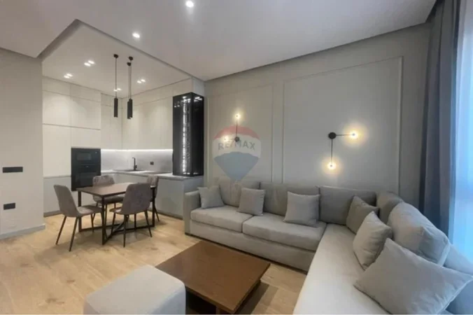 Tirane, jepet me qera apartament 1+1+Ballkon Kati 4, 73 m² 900 € (Rruga e Kavajes)