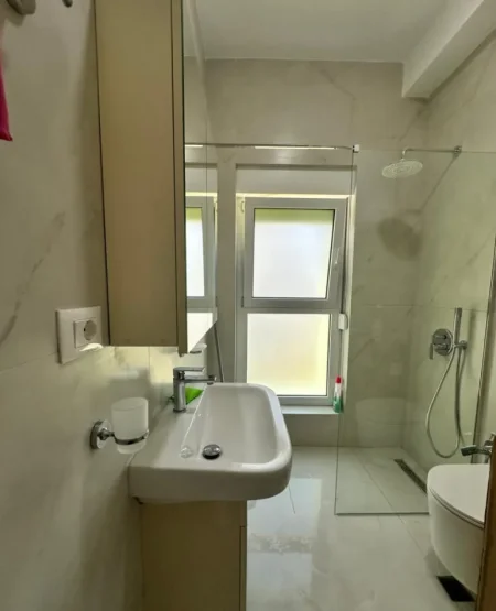 Tirane, jepet me qera apartament 1+1 Kati 2, 50 m² 450 € (Ali Demi Kompleksi Kadiu)