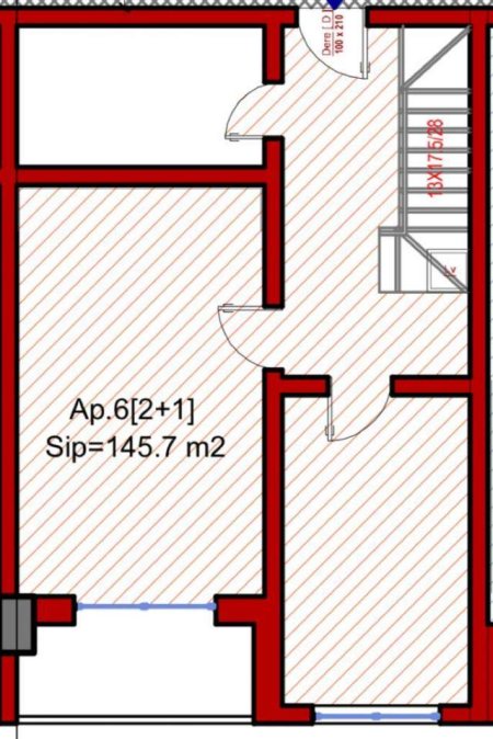 Tirane, shitet apartament 2+1+BLK Kati 1, 148 m² 98.000 Euro (feti gjilani)