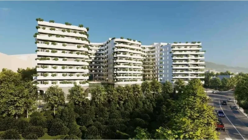 Tirane, shitet apartament 2+1+Ballkon Kati 1, 89 m² 98.200 € (Aluna Residence, Paskuqan)
