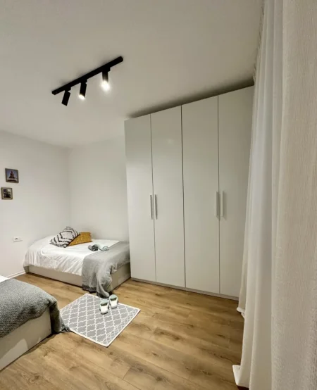 Tirane, jepet me qera apartament 1+1 Kati 1, 46 m² 600 € (Liqeni Artificial)