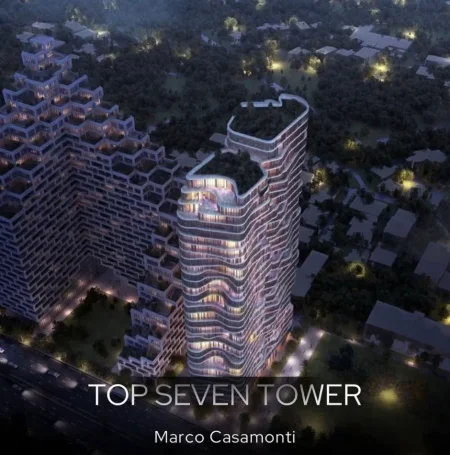 SHITET: 2+1+1 Depo ||📍 Zogu I Zi (Top Seven Tower) - 260,000€ |🔥2000€/m2🔥 - Kt.9 - Sp.129m² || Investim Elitar ne Zemer te Tiranes