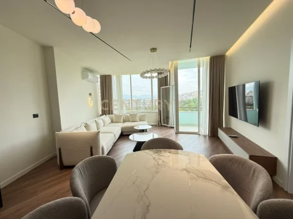 Tirane, jepet me qera apartament 2+1 Kati 8, 110 m² 1.200 € (kopshti botanik)