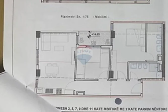 Tirane, shitet 2+1 , 105 m² 280.000 € (Komuna e Parisit)