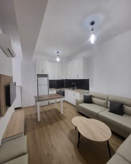 Tirane, jepet me qera apartament 1+1+Ballkon Kati 5, 65 m² 400 € (KOMPLEKSI KADIU, ALI DEMI)