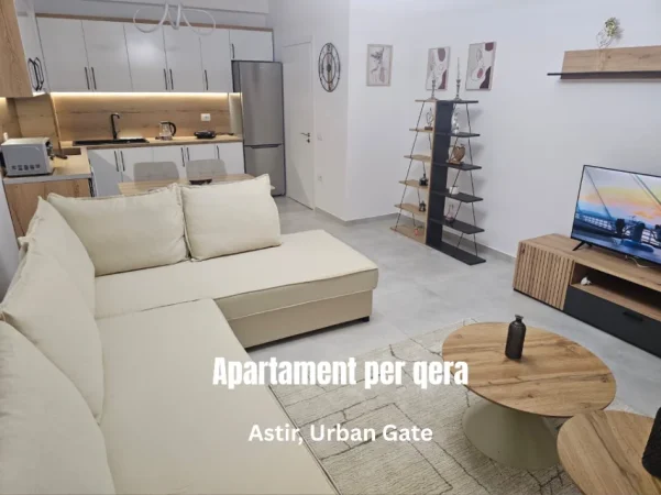 Tirane, jepet me qera apartament 1+1 Kati 6, 67 m² 530 € (Astir, Urban Gate)
