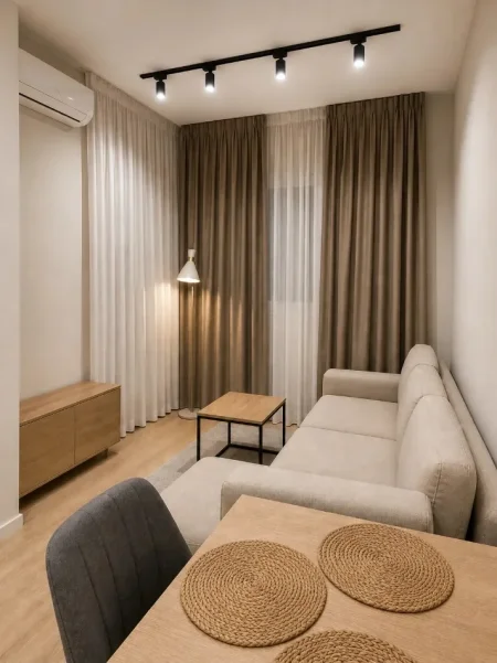Tirane, shitet apartament 1+1 Kati 2, 49 m² 88.000 € (Rruga Ali demi)