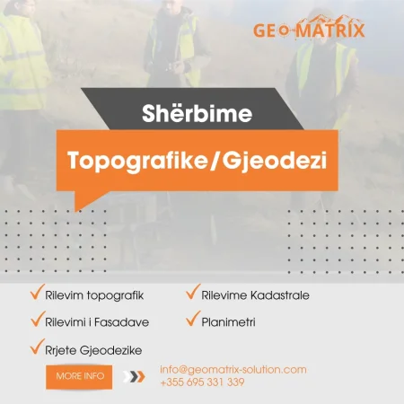 Tirane, ofroj Rilevim Topografik