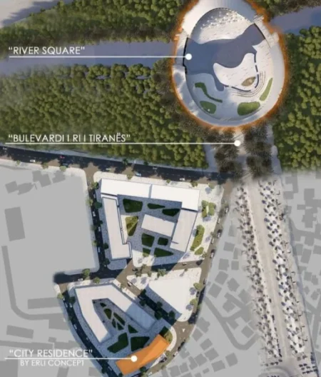shitet apartament 2+1+Ballkon Kati 2, 116 m² 180.000 € (Bulevardi i Ri)