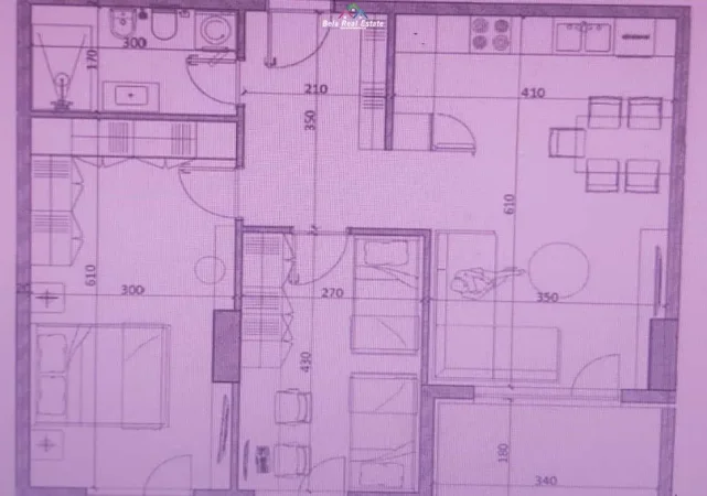 Tirane, shes apartament 2+1 Kati 7, 91 m² 83.000 € (kamez)