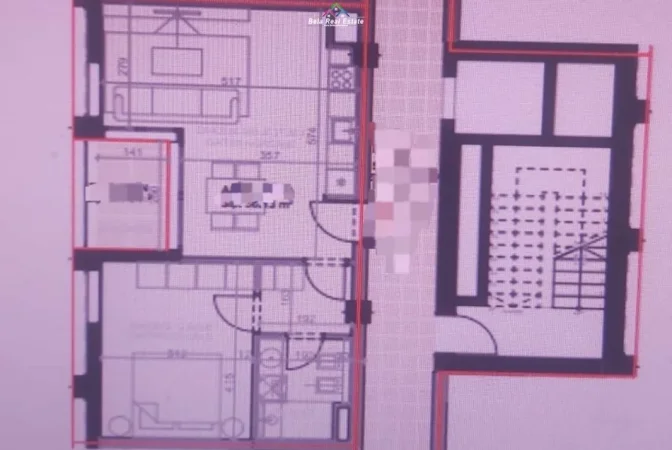 Vlore, shitet apartament 1+1 Kati 2, 72 m² 216.600 € (vlore)